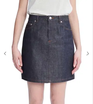apc 데님 스커트