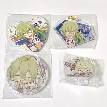 AMNESIA 우쿄 캔뱃지 아크릴 참 클립 10주년