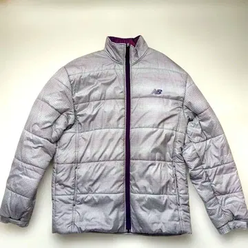 뉴발란스 다운 자켓 여성용 3L 그레이/퍼플