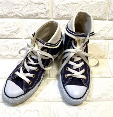 컨버스 CONVERSE 네이비 하이컷 스니커즈 22.5cm