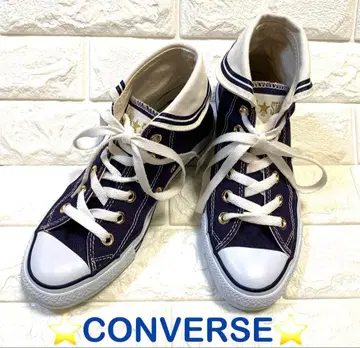 컨버스 CONVERSE 네이비 하이컷 스니커즈 22.5cm