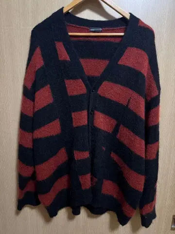 LAD MUSICIAN 보더 모헤어 가디건