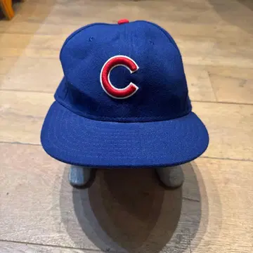 MLB C 로고 자수 야구 모자 네이비 90s 빈티지