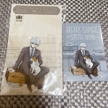 블루 록 아크릴 스탠드 포스카 With Dog 나기 세이시로