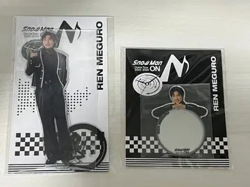 SnowMan ON 메구로 렌 아크릴 스탠드 거울 스티커