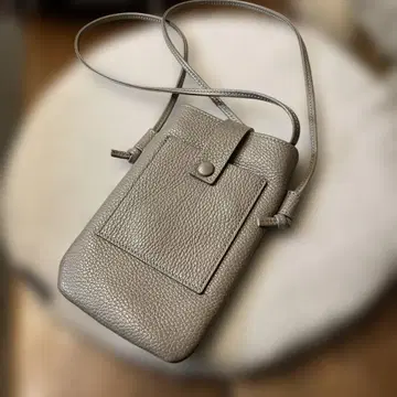 스마트폰 숄더백 사선 가케 어른 고급 브랜드 스마트폰 파우치 천연 가죽