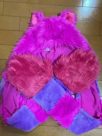 디즈니 체셔 고양이 팬 캡 머플러 캡