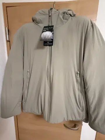 기가 퍼프 퓨전 다운 후디 XL 그레이지