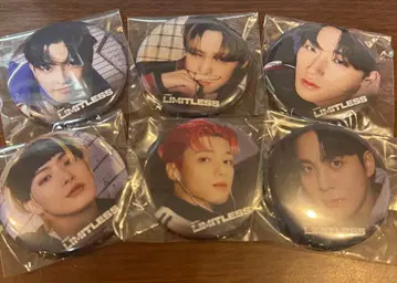 ATEEZ 캔뱃지 Limitless 라쿠텐 라키로토 6개 세트