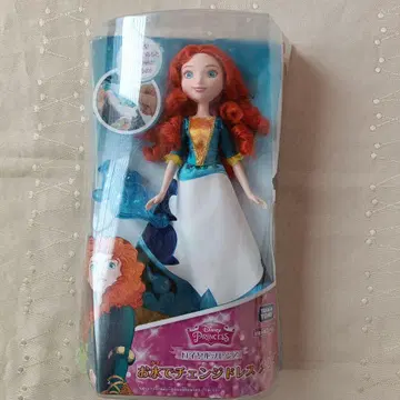 디즈니 프린세스 로얄 프렌즈 물로 체인지 드레스 메리다 인형