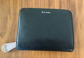 Paul Smith 하트풀 시리즈 블랙 가죽 접이식 지갑