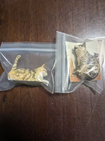 하시모토 미오 고양이 조각 2 치미짱 & 마망