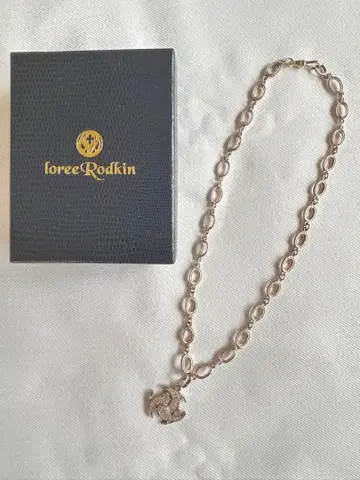 새상품급! 로리 로드킨 Loree Rodkin 실버 펜던트 목걸이