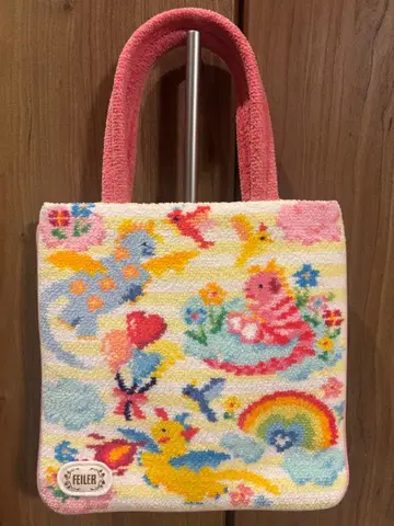 FEILER 컬러풀 드래곤 토트백 체스티 콜라보