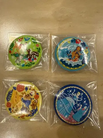 디즈니 자수 캔뱃지