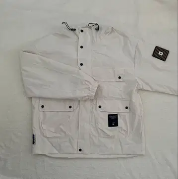 마운틴 후드티 화이트