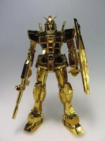 건담 베이스 한정판 경품 MG 건담 Ver.3.0 골드 코팅