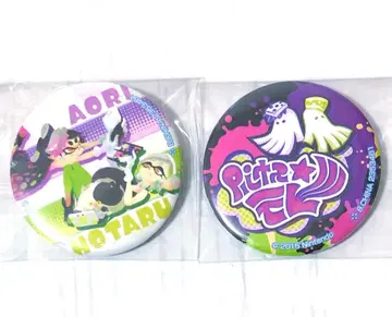 스플래툰 Splatoon 캔뱃지 아오리 호타루