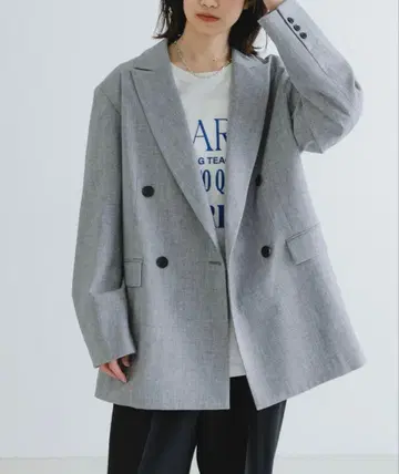 [ 새상품급 ] URBAN RESEARCH 테일러드 자켓 그레이 38 M