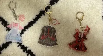 츠키아시 아마네 의상 아크링 키링 세트