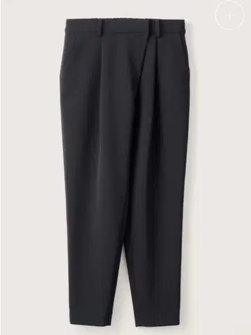 soeju 소주 스트레치 파인 턱 팬츠 네이비 M