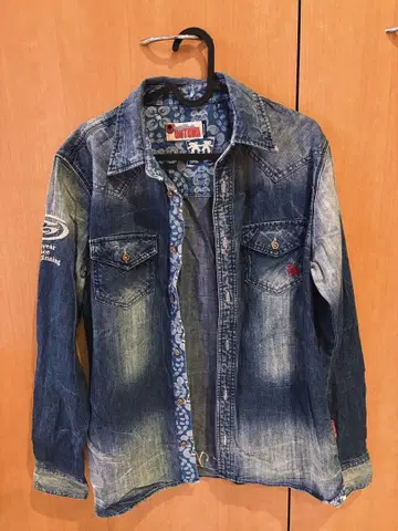 GOTCHA 데님 셔츠 Remember your Roots