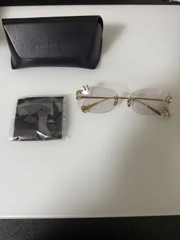 AMBUSH 귀걸이 안경 골드 정품 당일 발송