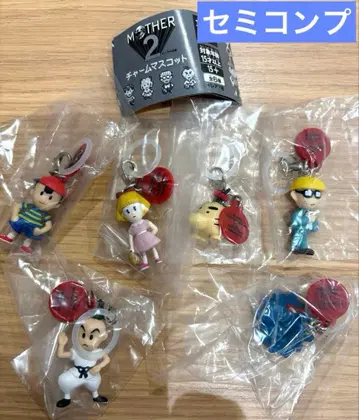 가챠 MOTHER2 마더2 참 마스코트 메지루시 액세서리 6종