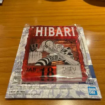 원피스 베이스샵 복권 히바리 아크릴 블록 참 미개봉