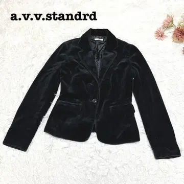 s.2175 [ 아베베 스탠다드 ] 테일러드 자켓 벨로아 블랙