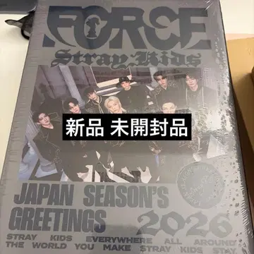 Straykids 시즌그리팅 FORCE 새상품 미개봉품