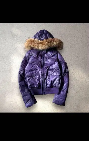 퍼 달린 다운 y2k 헤이세이 갸루