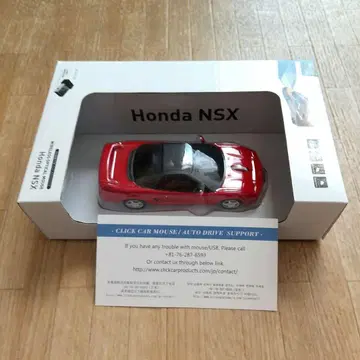 혼다 NSX 1/18 미니카 마우스 빨간색 혼다 PC 마우스