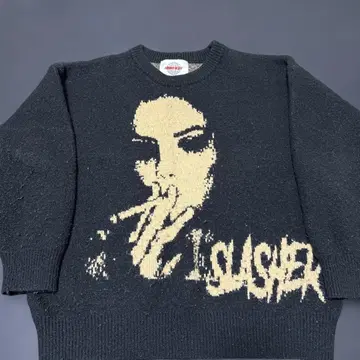 INVERSESE 트레셔 그래픽 니트