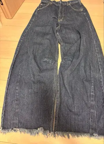 mystic 커브 데님 사이즈 2