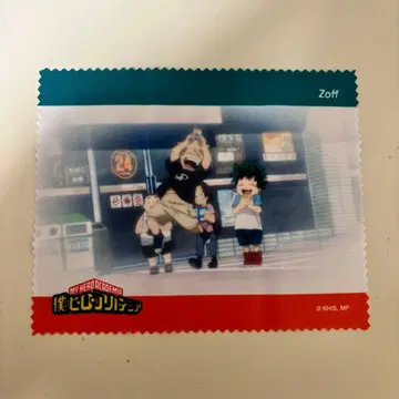 나의 히어로 아카데미아 히로아카 Zoff 안경닦이 시크릿 바쿠고 미도리야