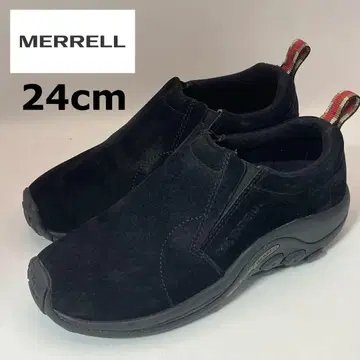 MERRELL 모크 슈즈 JUNGLE MOC ICE 슬립온 블랙