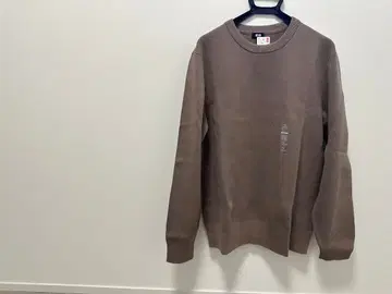 UNIQLO 워셔블 밀라노 리브 크루넥 스웨터