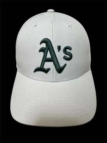 47 A's 야구 모자 화이트