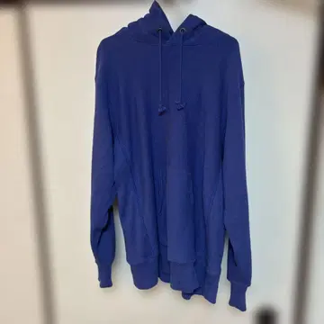 Champion Reverse Weave 후드티 XL 블루