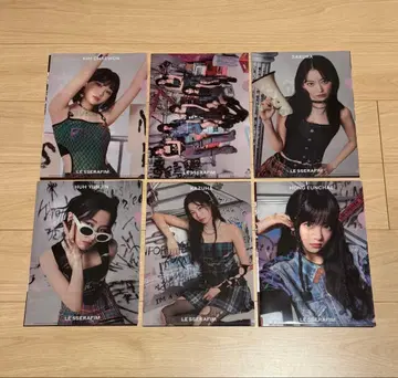 LE SSERAFIM UNFORGIVEN 클리어 파일 컬렉션