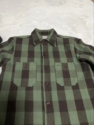 웨어하우스 플란넬 셔츠 S 사이즈