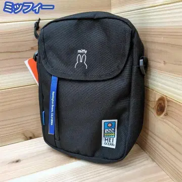 새상품 블랙 수납 숄더백 미피 콜라보 여성용 사선 크로스백