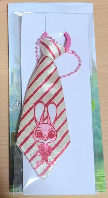 주토피아2 넥타이 키링 주디