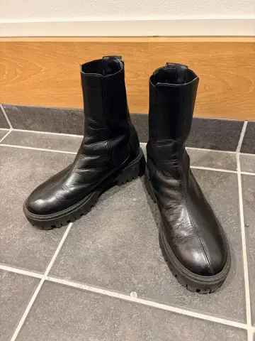 Whim Gazette THE PAUSE 사이드 고어 부츠 사이즈 37