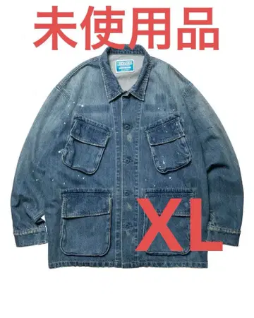 Liberaiders 데님 컴뱃 재킷