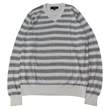 캘러웨이 스트라이프 얇은 소재 스웨터 L