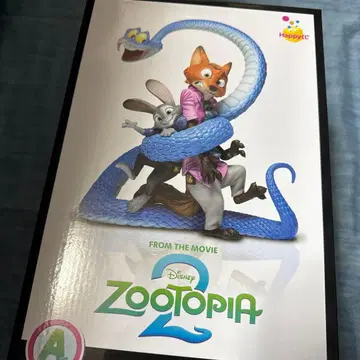 주토피아2 Happy 복권 포스터 피규어 A상