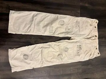 WEIRDO 레사르 별주 페인터 팬츠 GLAD HAND