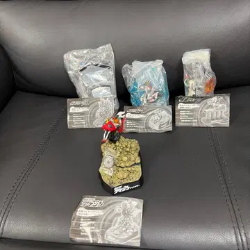 가면라이더 액션 머신 익스플로전 피규어 4종